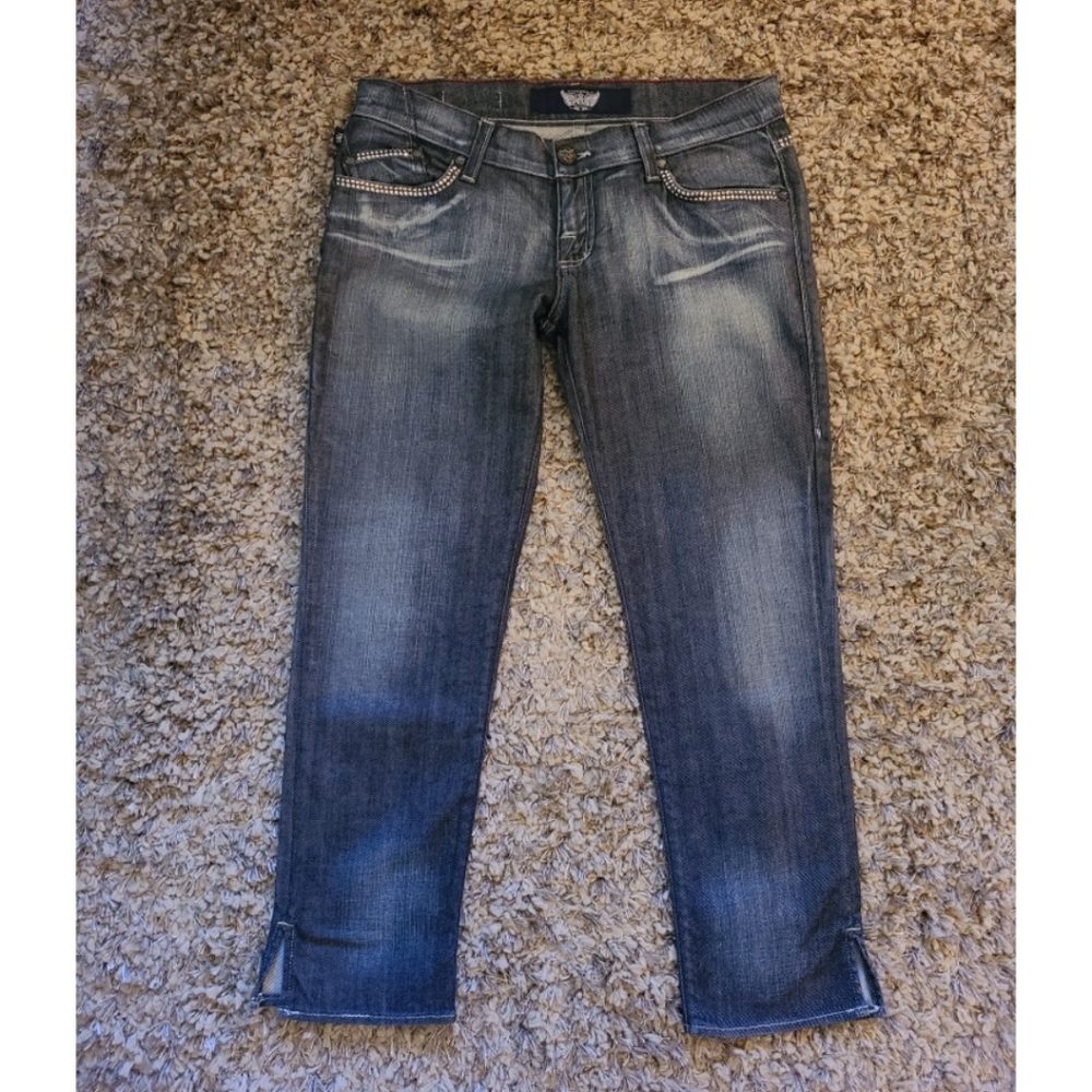 Rock & Republic Ciggy Cropped Capris Size 27